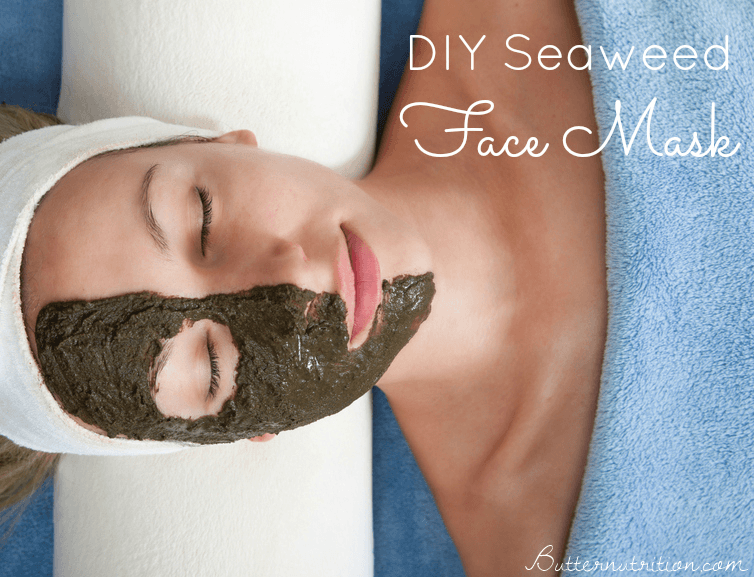 Seaweed    powder Mask kelp Butternutrition.com mask Face diy face Homemade