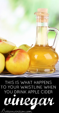 Drink A Tablespoon of Apple Cider Vinegar With Water And What Can Happen to Your Waistline is Unbelievable! | Butter Nutrition