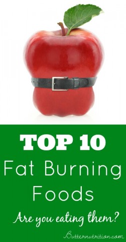 Top 10 Fat Burning Foods- Are you eating them? | Butter Nutrition