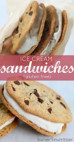 Gluten Free Ice Cream Sandwiches | Butter Nutrition