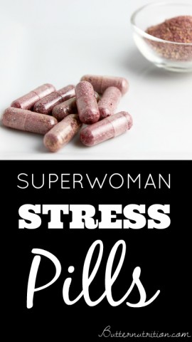 Superwoman Stress Pills for Stress Relief | Butter Nutrition