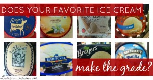 Does your ice cream make the grade? | Butter Nutrition