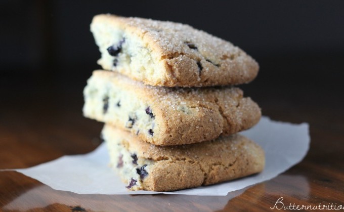 Gluten Free Blueberry Scones | Butter Nutrition