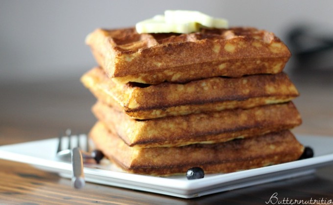 High Protein Gluten Free Waffles | Butter Nutrition