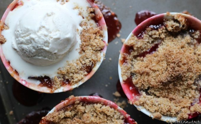 Gluten Free Plum Crisp | Butter Nutrition