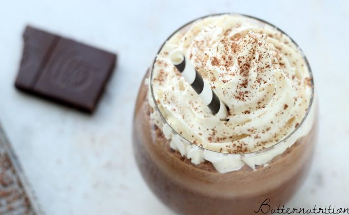 Homemade Mocha Frappe Recipe with Coconut Milk | Butter Nutrition