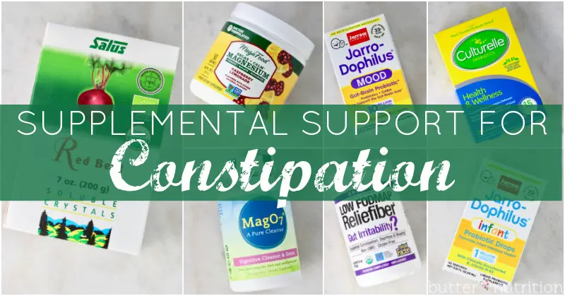 Supplemental Support for Constipation | Butter Nutrition
