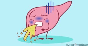 comic of a sick liver